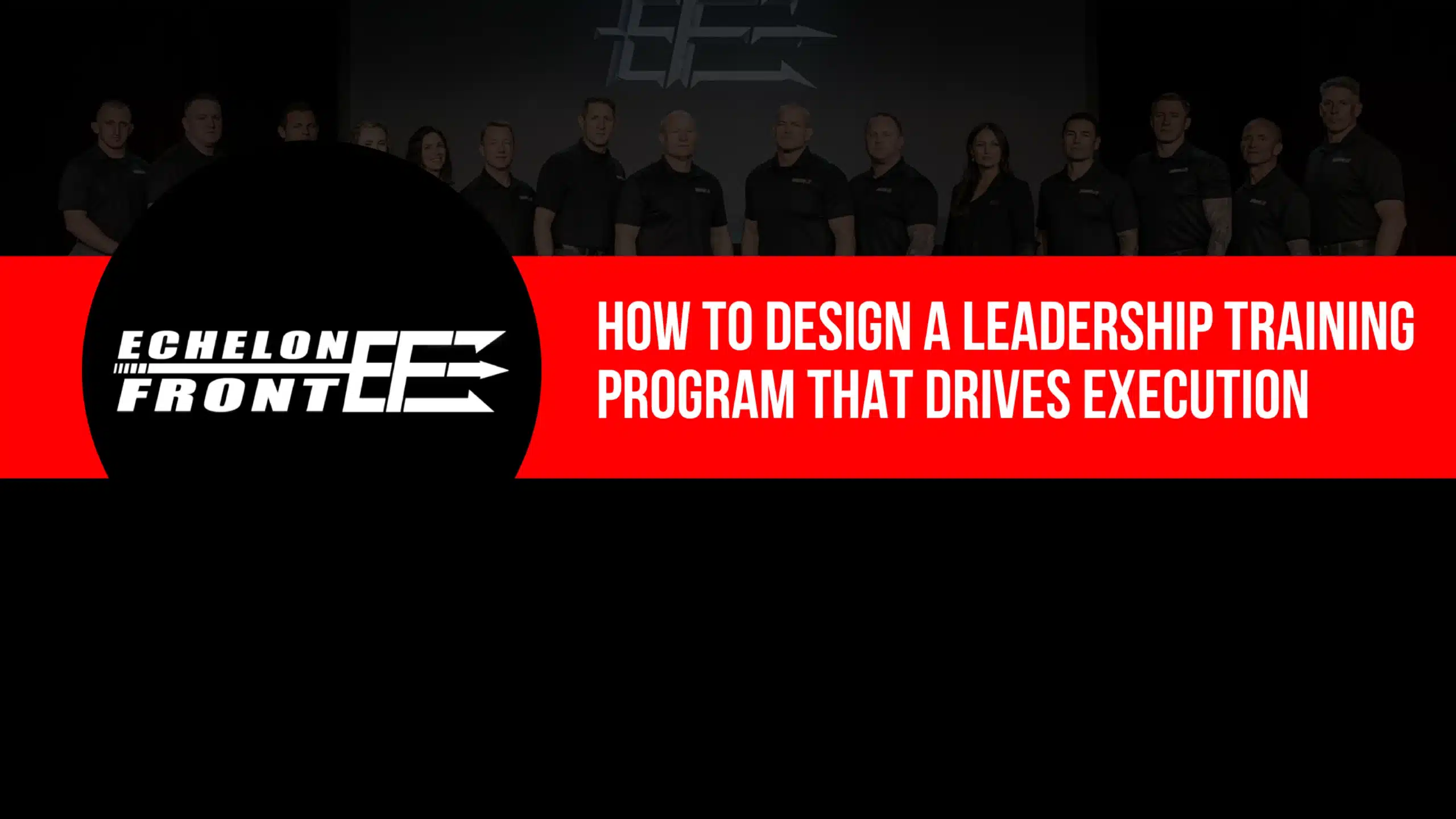 How To Design A Leadership Training Program