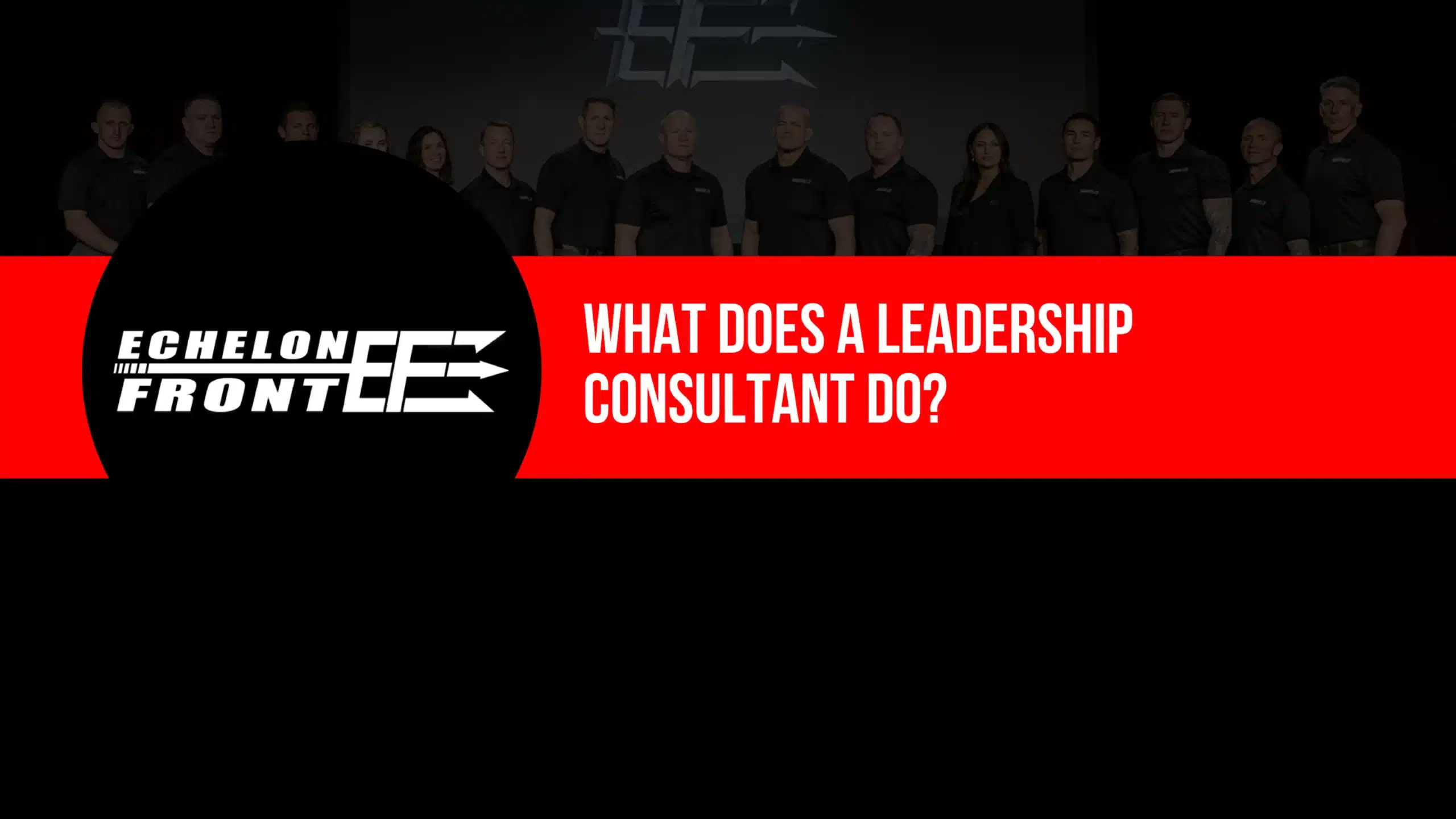What Does a Leadership Consultant Do?
